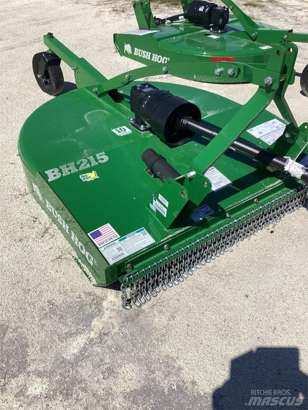 Bush Hog BH215 ベールシュレッダー、カッター、アンローラー