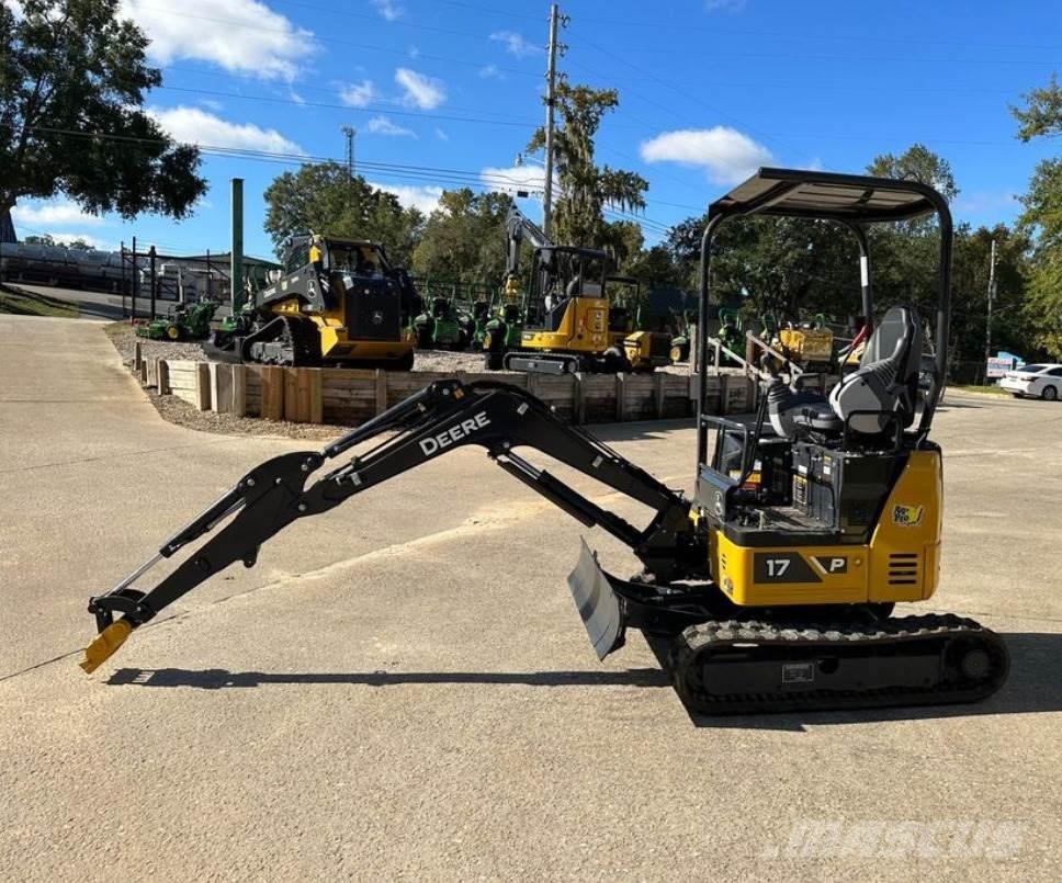 John Deere 17 P ミニ油圧ショベル 7t以下（ミニユンボ・ミニディガー）