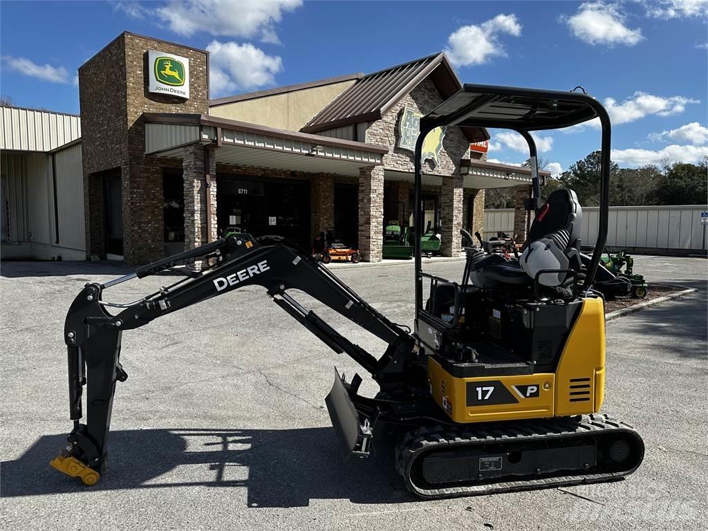 John Deere 17 P ミニ油圧ショベル 7t以下（ミニユンボ・ミニディガー）