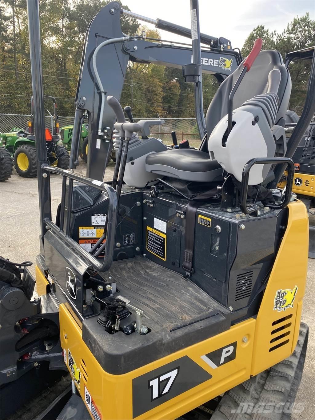 John Deere 17 P ミニ油圧ショベル 7t以下（ミニユンボ・ミニディガー）