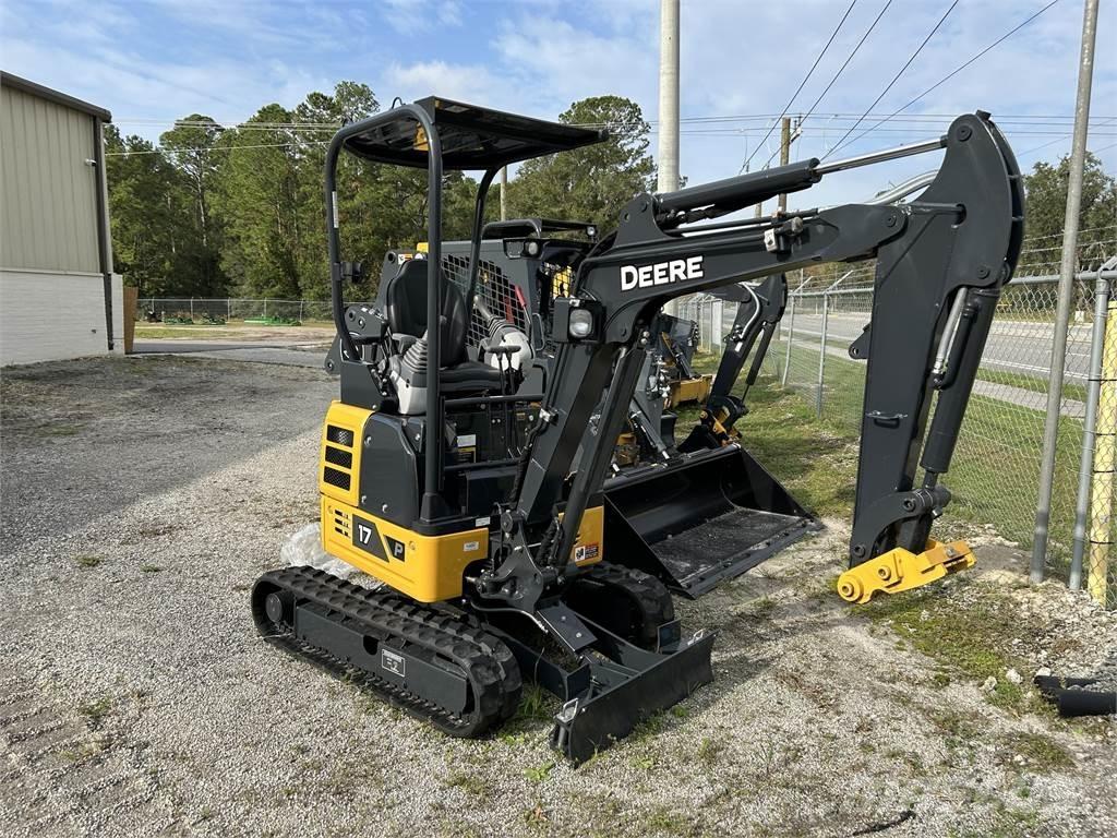 John Deere 17 P ミニ油圧ショベル 7t以下（ミニユンボ・ミニディガー）