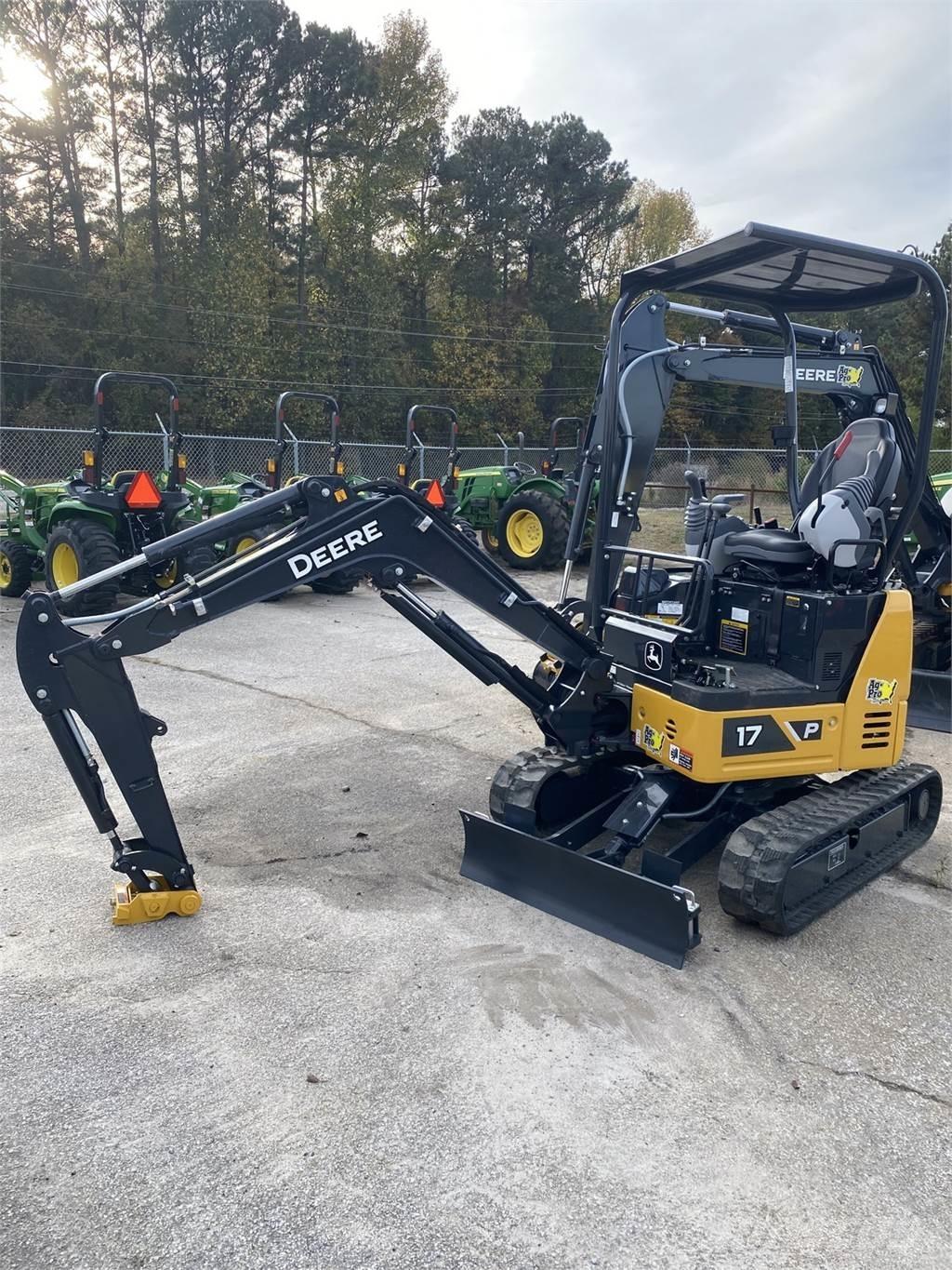 John Deere 17 P ミニ油圧ショベル 7t以下（ミニユンボ・ミニディガー）