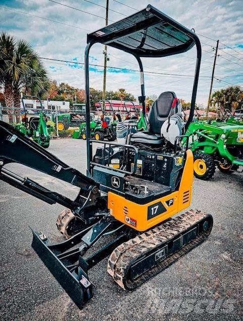John Deere 17 P ミニ油圧ショベル 7t以下（ミニユンボ・ミニディガー）