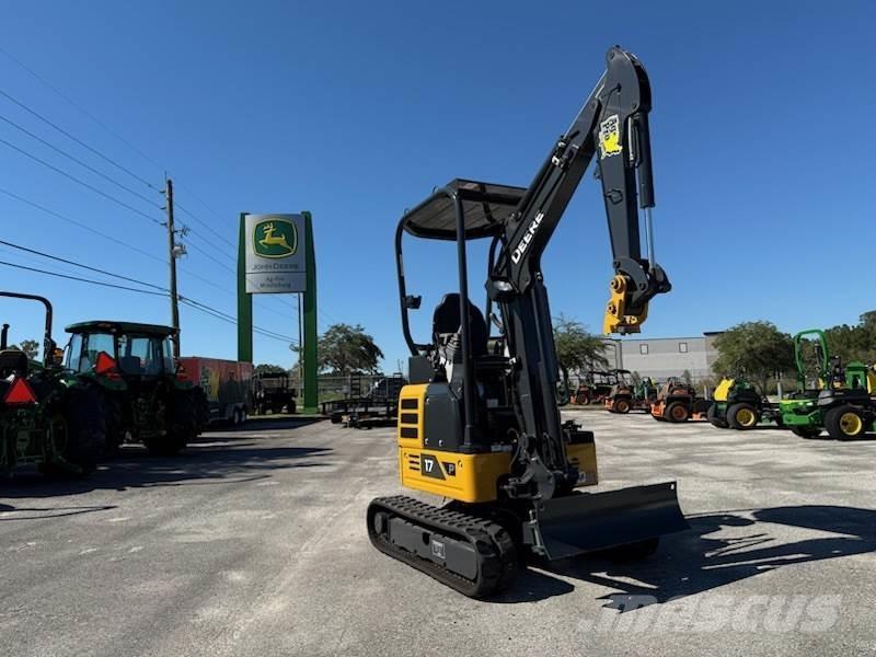 John Deere 17 P ミニ油圧ショベル 7t以下（ミニユンボ・ミニディガー）