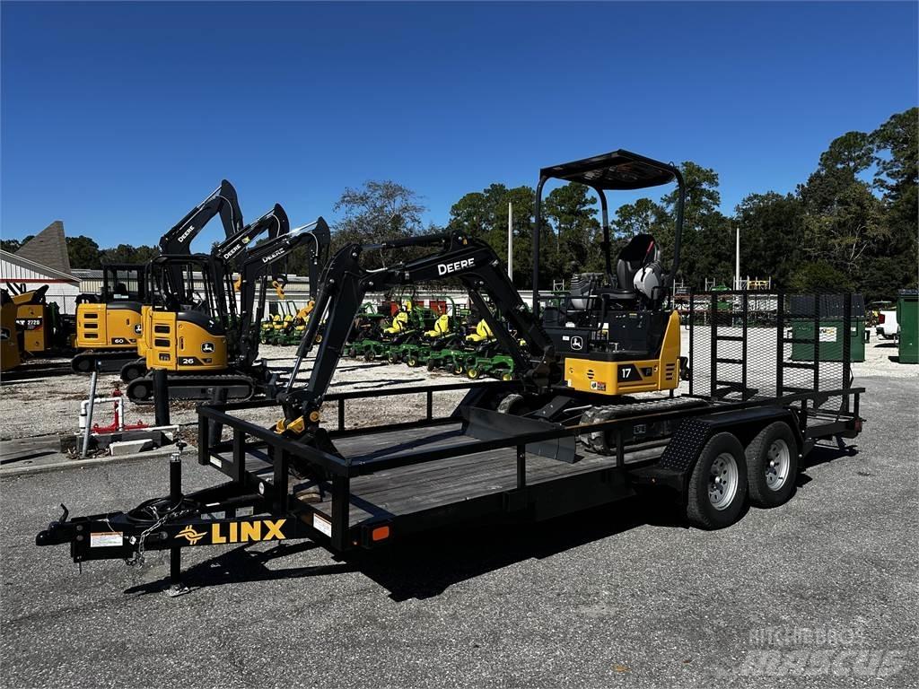 John Deere 17 P ミニ油圧ショベル 7t以下（ミニユンボ・ミニディガー）
