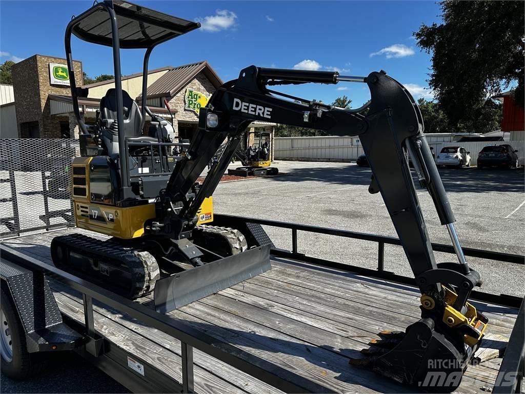 John Deere 17 P ミニ油圧ショベル 7t以下（ミニユンボ・ミニディガー）