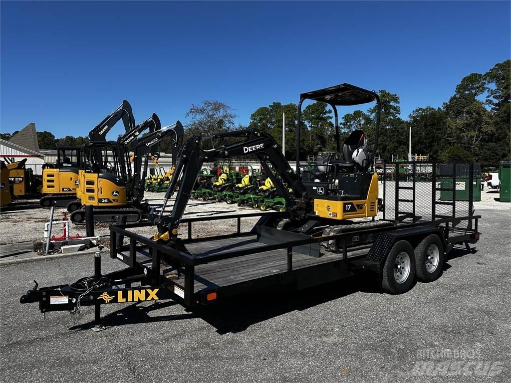 John Deere 17 P ミニ油圧ショベル 7t以下（ミニユンボ・ミニディガー）