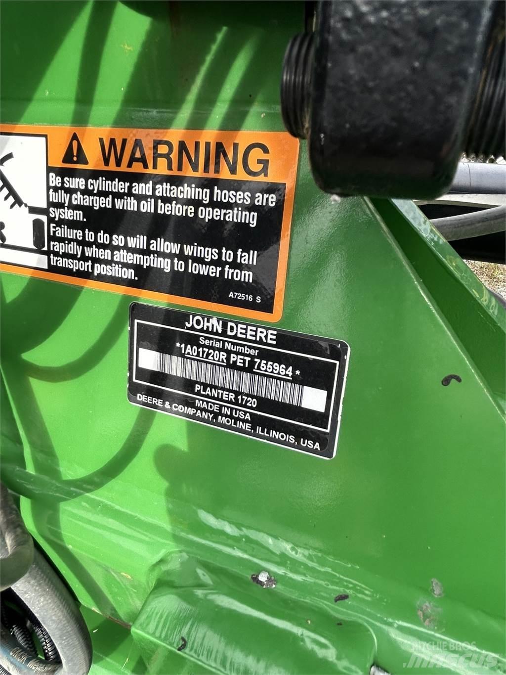 John Deere 1720 田植え機・種まき機