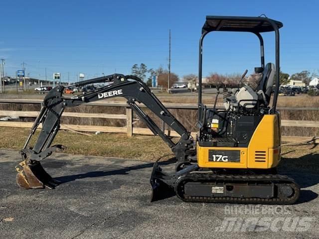 John Deere 17G ミニ油圧ショベル 7t以下（ミニユンボ・ミニディガー）