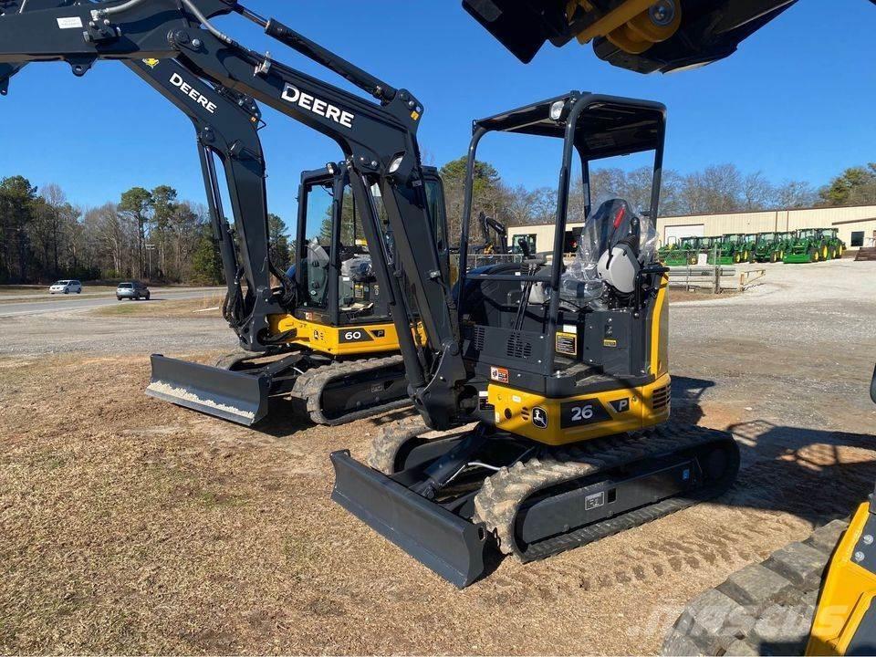 John Deere 26 P ミニ油圧ショベル 7t以下（ミニユンボ・ミニディガー）