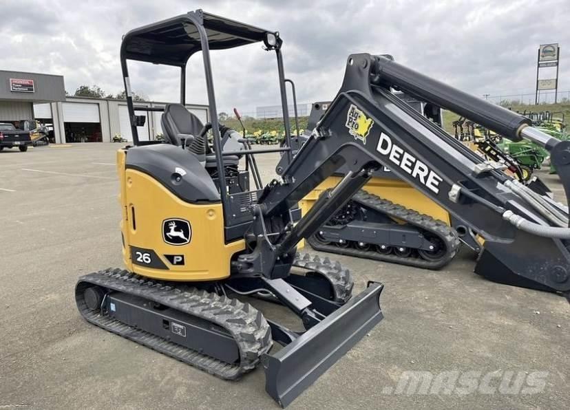 John Deere 26 P ミニ油圧ショベル 7t以下（ミニユンボ・ミニディガー）