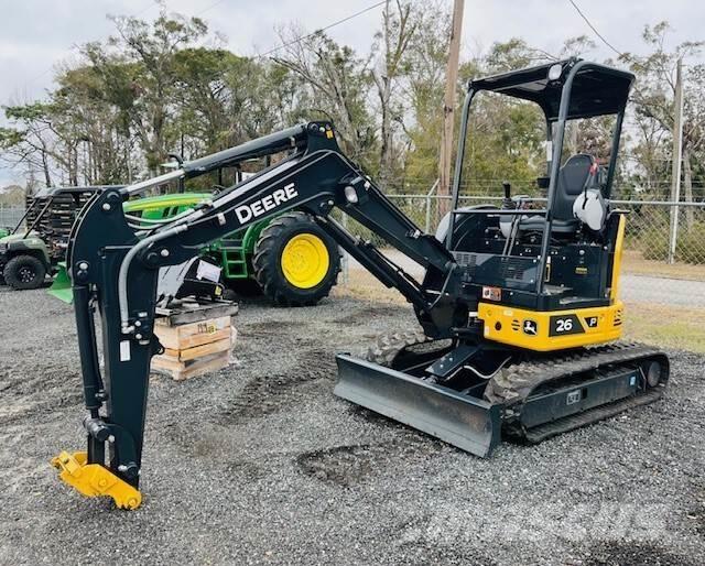 John Deere 26 P ミニ油圧ショベル 7t以下（ミニユンボ・ミニディガー）