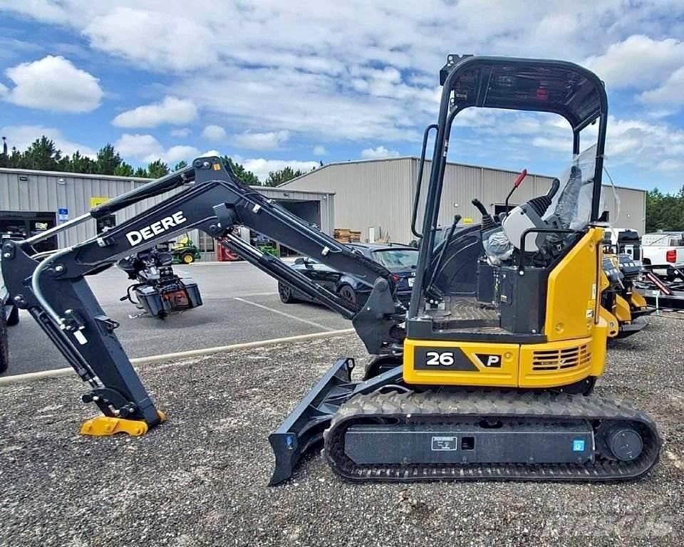 John Deere 26 P ミニ油圧ショベル 7t以下（ミニユンボ・ミニディガー）