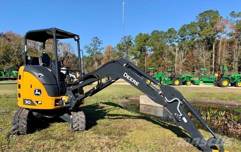 John Deere 30 P ミニ油圧ショベル 7t以下（ミニユンボ・ミニディガー）