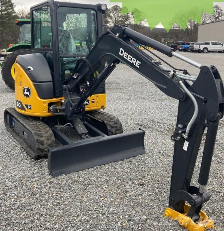John Deere 30 P ミニ油圧ショベル 7t以下（ミニユンボ・ミニディガー）