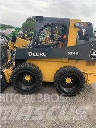 John Deere 324G スキッドステアローダー