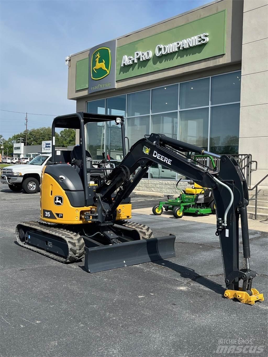 John Deere 35 P ミニ油圧ショベル 7t以下（ミニユンボ・ミニディガー）