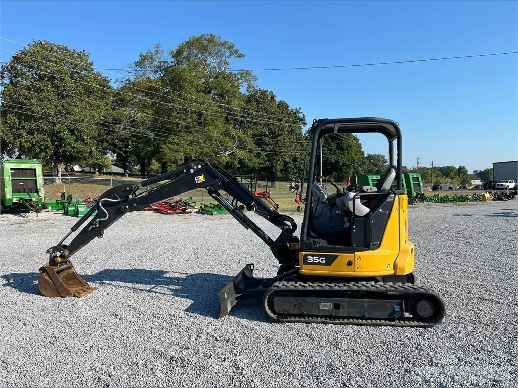 John Deere 35G ミニ油圧ショベル 7t以下（ミニユンボ・ミニディガー）