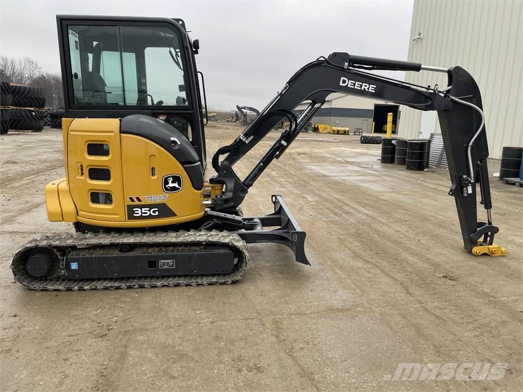 John Deere 35G ミニ油圧ショベル 7t以下（ミニユンボ・ミニディガー）