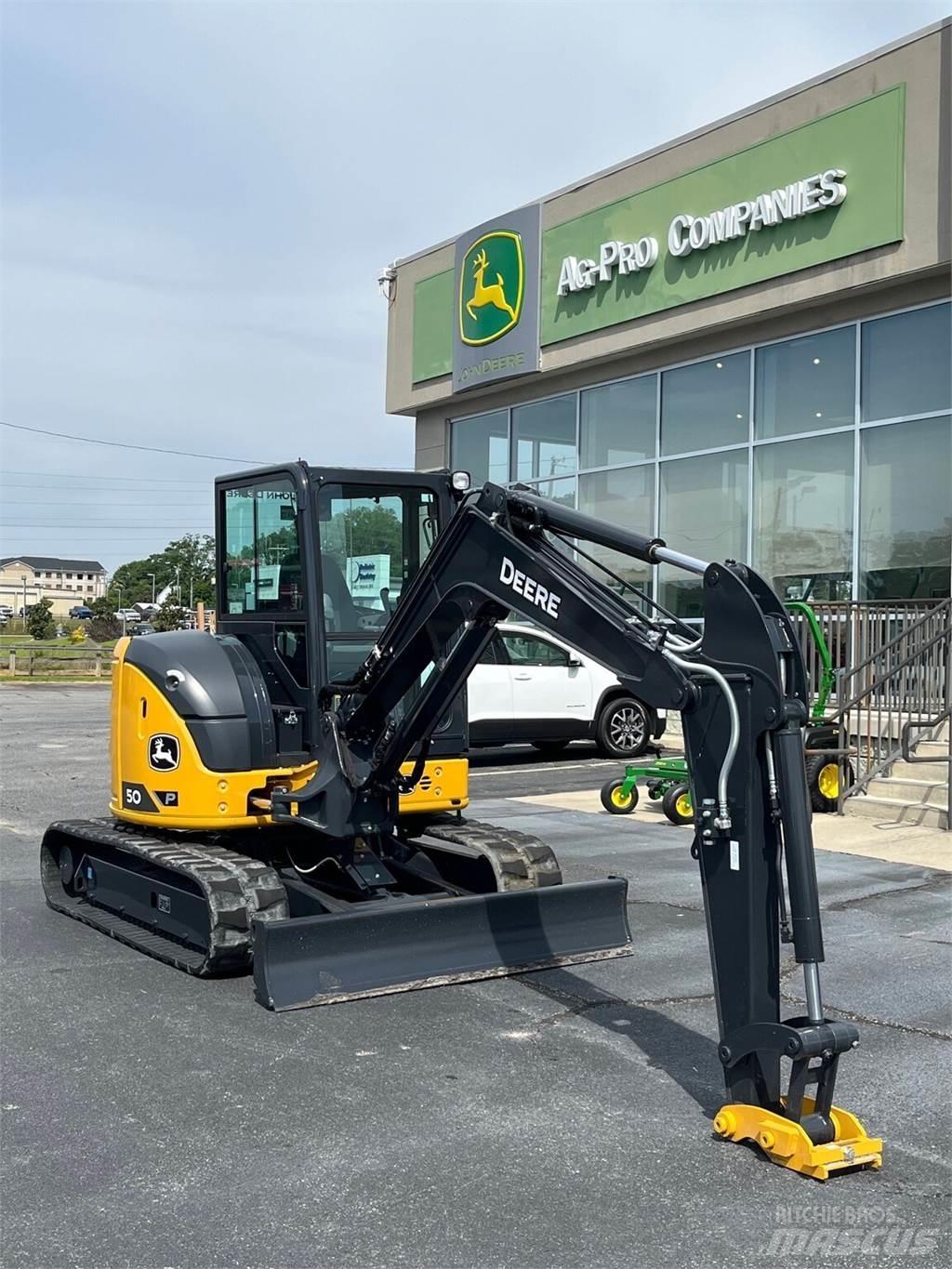 John Deere 50 P ミニ油圧ショベル 7t以下（ミニユンボ・ミニディガー）