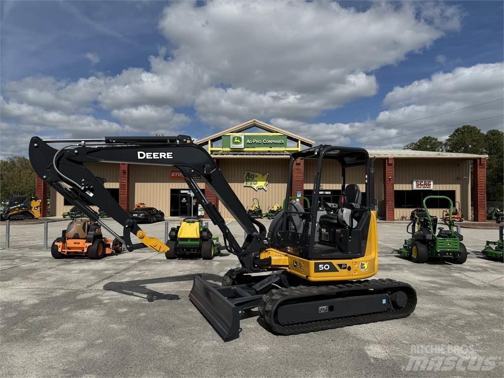 John Deere 50 P ミニ油圧ショベル 7t以下（ミニユンボ・ミニディガー）