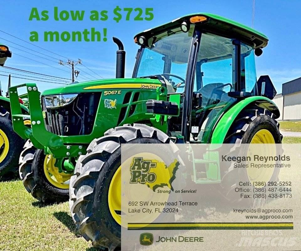 John Deere 5067E トラクター