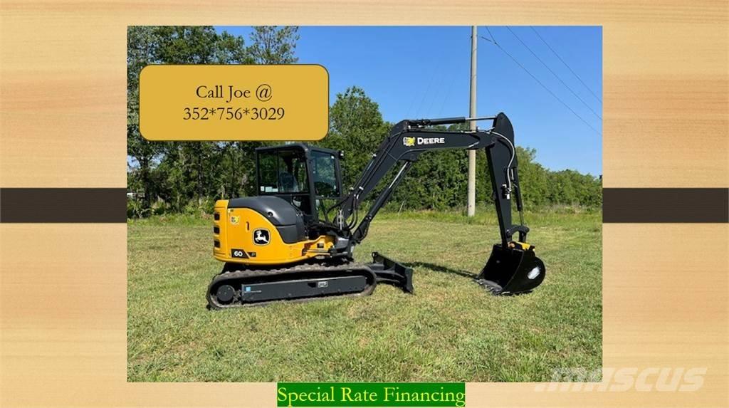 John Deere 60 P ミニ油圧ショベル 7t以下（ミニユンボ・ミニディガー）