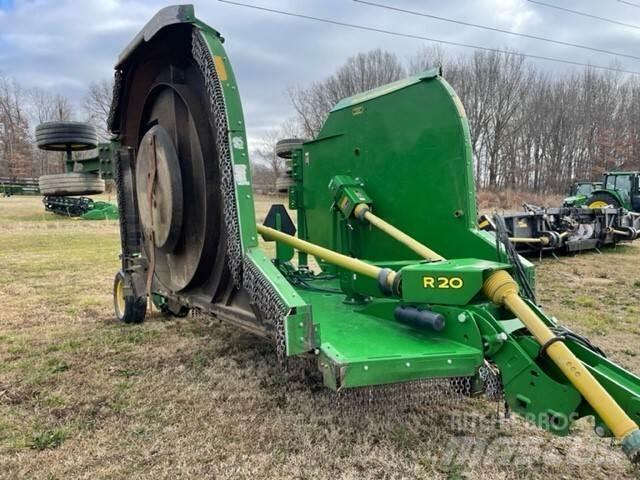 John Deere R20 ベールシュレッダー、カッター、アンローラー
