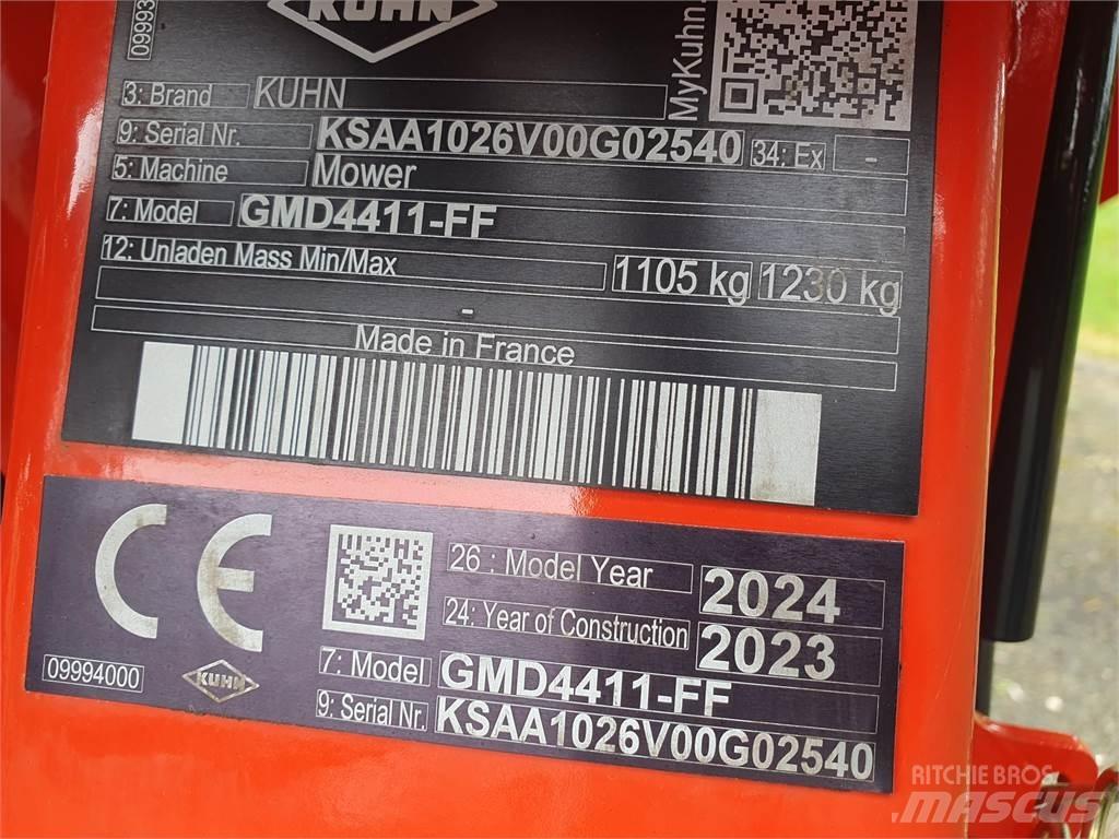 Kuhn GMD 4411 モアーコンディショナー