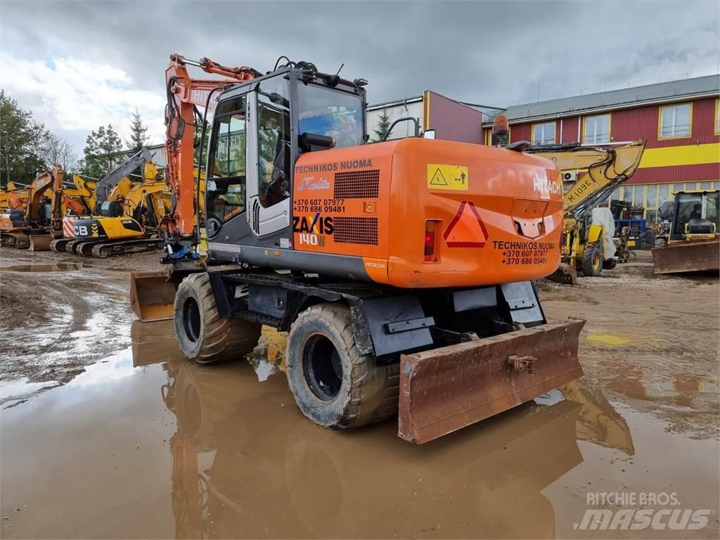 Hitachi ZX140W-3 ホイール式油圧ショベル（パワーショベル・ユンボ・バックホー）