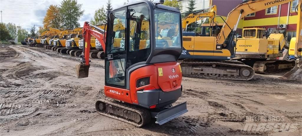 Kubota KX 016-4 ミニ油圧ショベル 7t以下（ミニユンボ・ミニディガー）