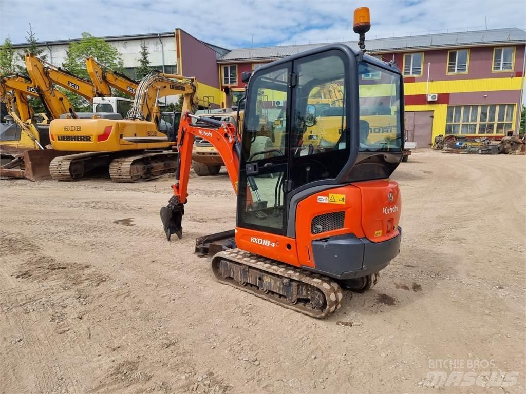 Kubota KX 018-4 ミニ油圧ショベル 7t以下（ミニユンボ・ミニディガー）