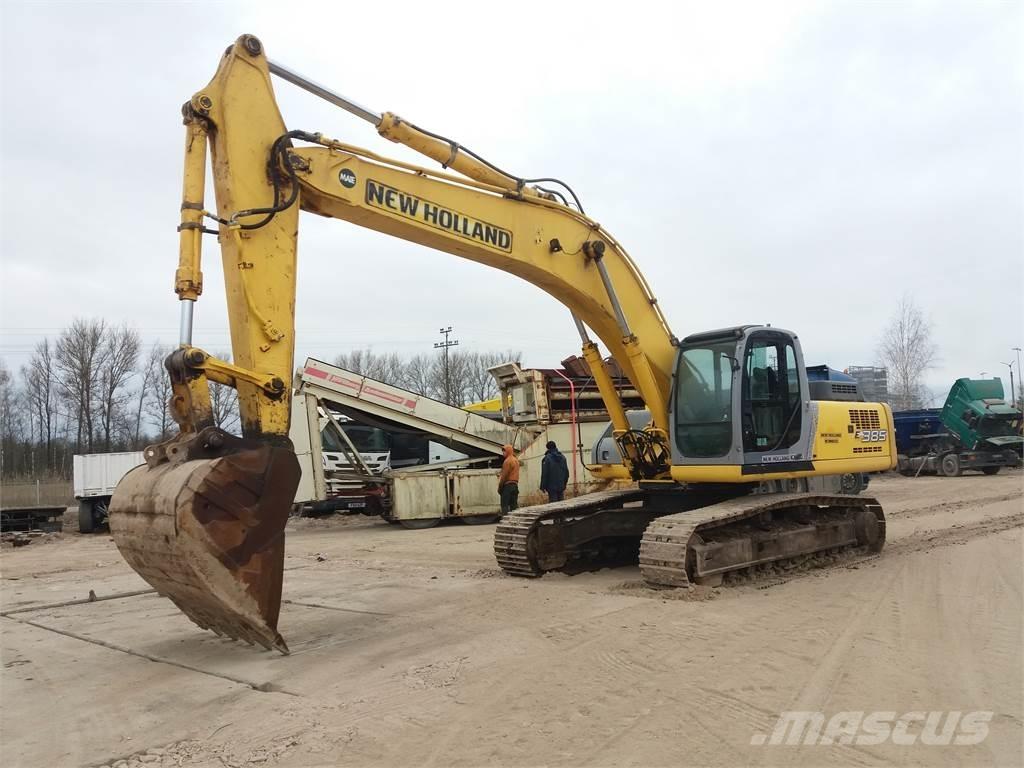 New Holland E385 大型油圧ショベル12t以上（パワーショベル・ユンボ）