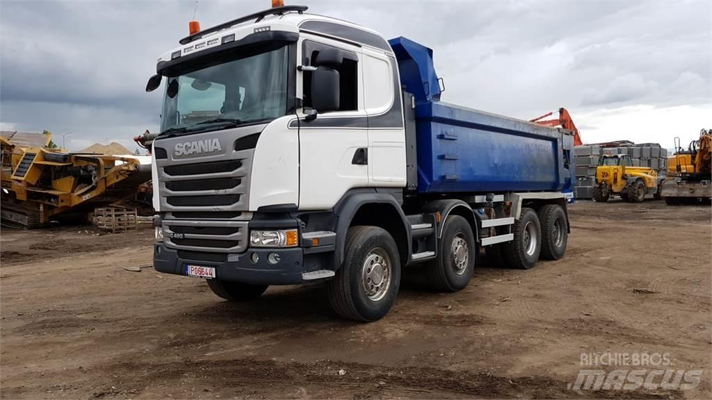 Scania G 490 スキップローダートラック