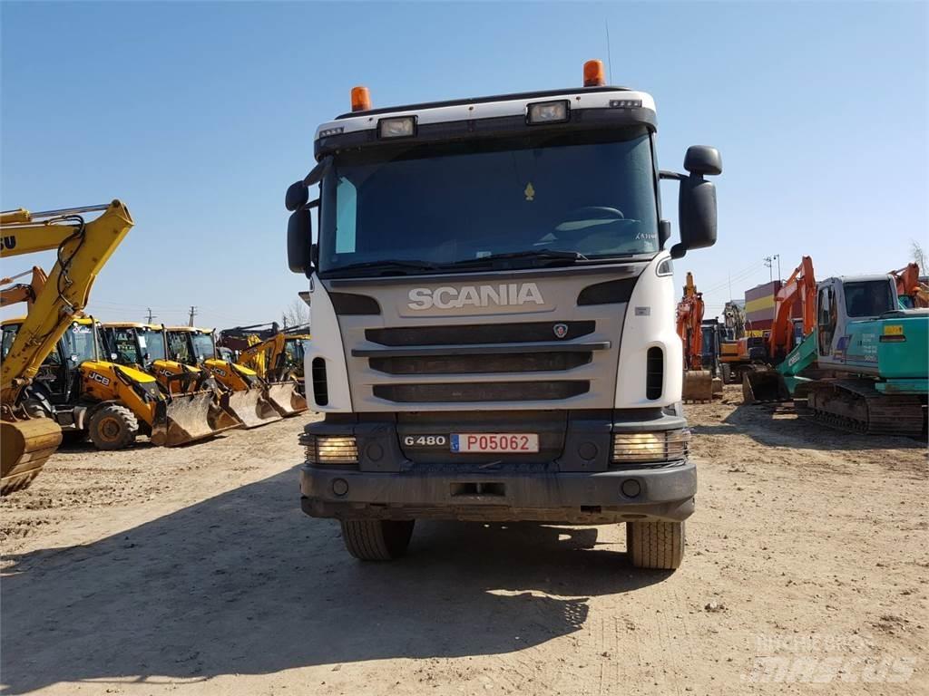 Scania G480 8x4 スキップローダートラック