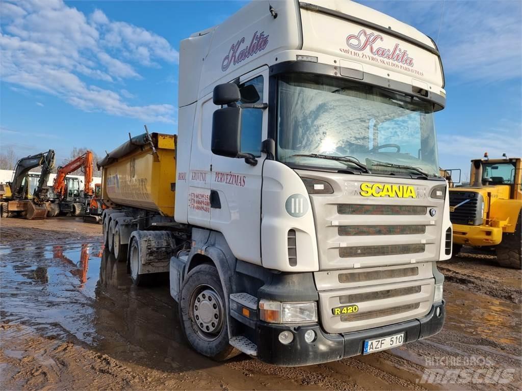 Scania R420 中古トラクターヘッド | トレーラーヘッド