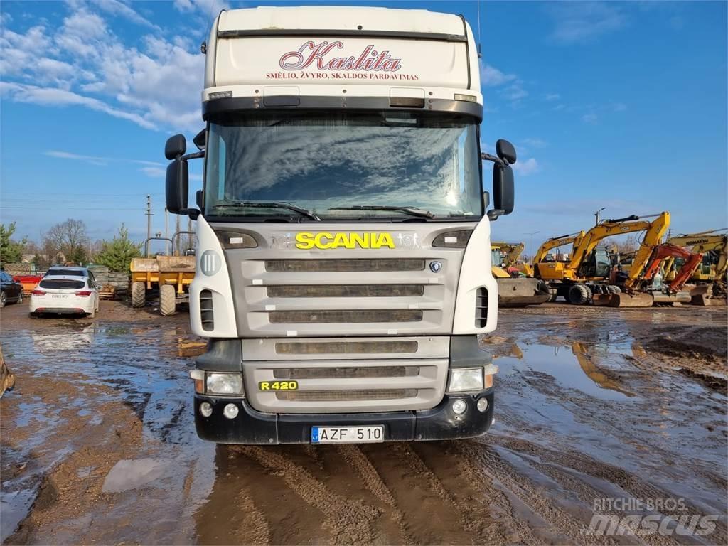 Scania R420 中古トラクターヘッド | トレーラーヘッド