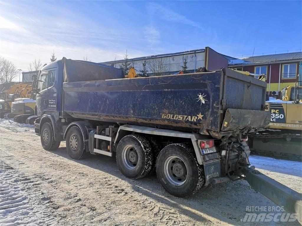 Scania R560 8x4 スキップローダートラック