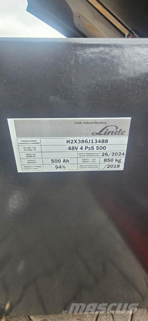 Linde E 14-02 バッテリーフォークリフト
