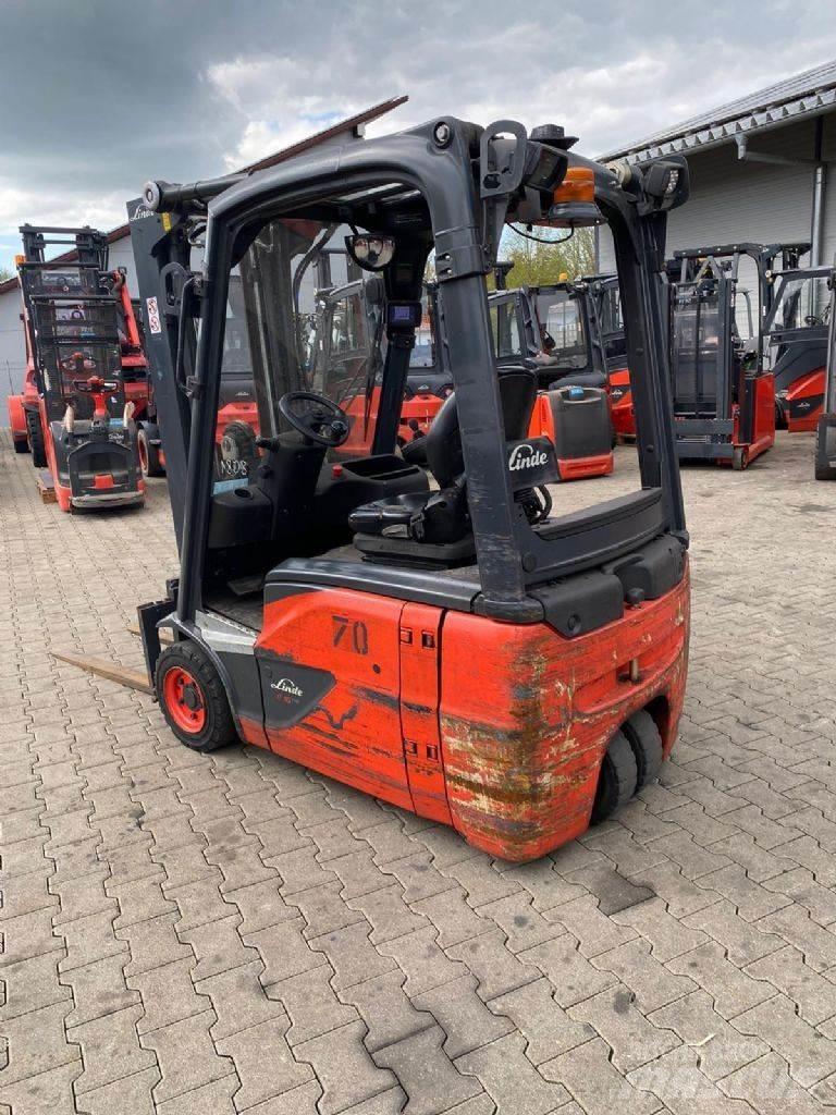Linde E 16-02 バッテリーフォークリフト