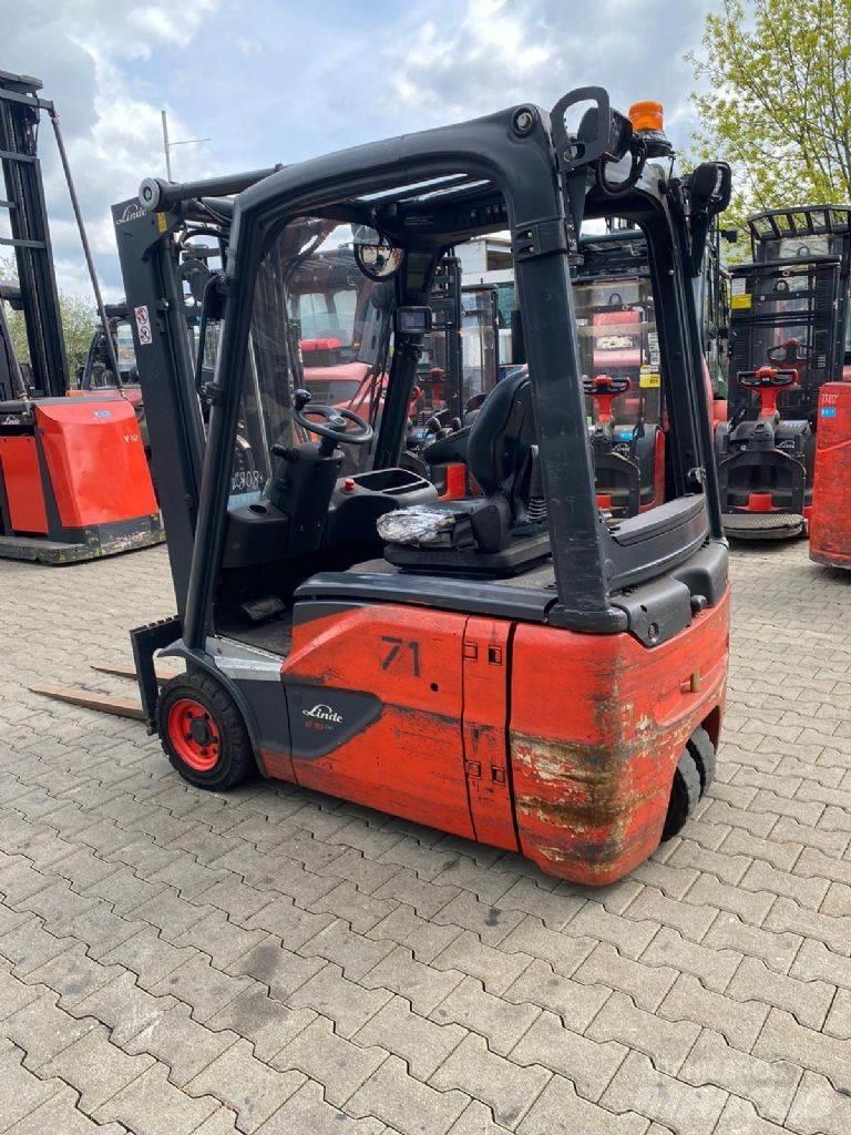 Linde E 16-02 バッテリーフォークリフト