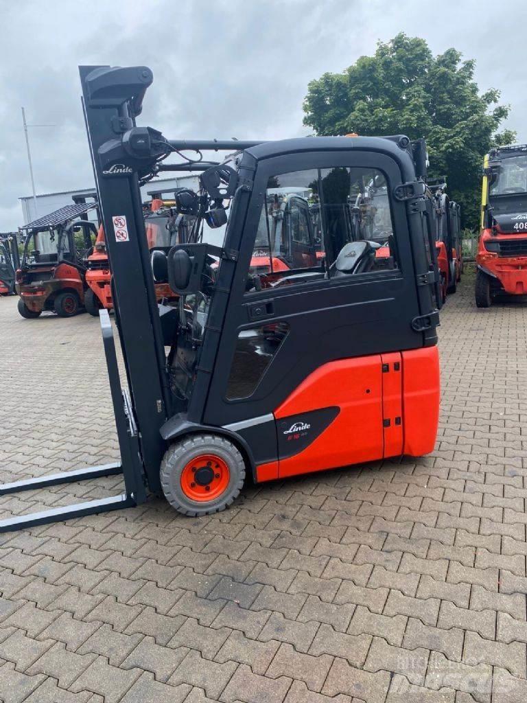 Linde E 16-02 バッテリーフォークリフト