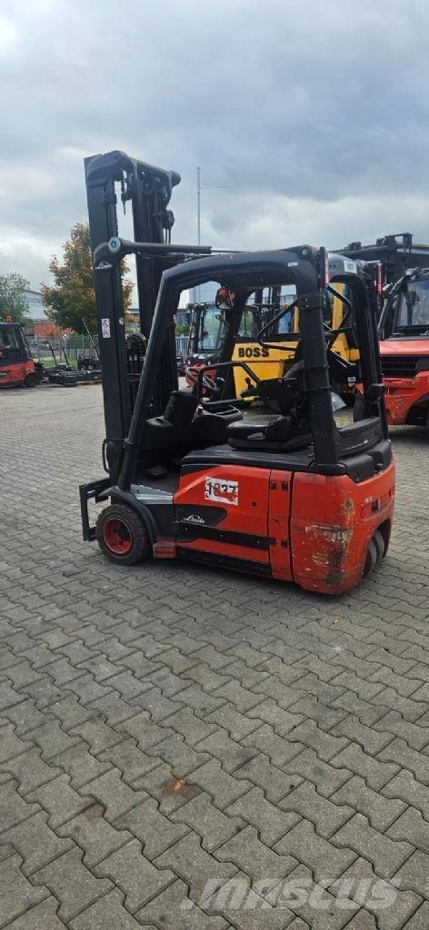 Linde E 18-02 バッテリーフォークリフト