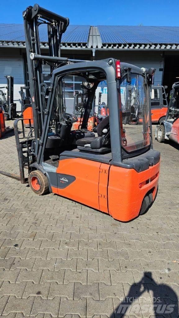 Linde E 18 L/386 バッテリーフォークリフト