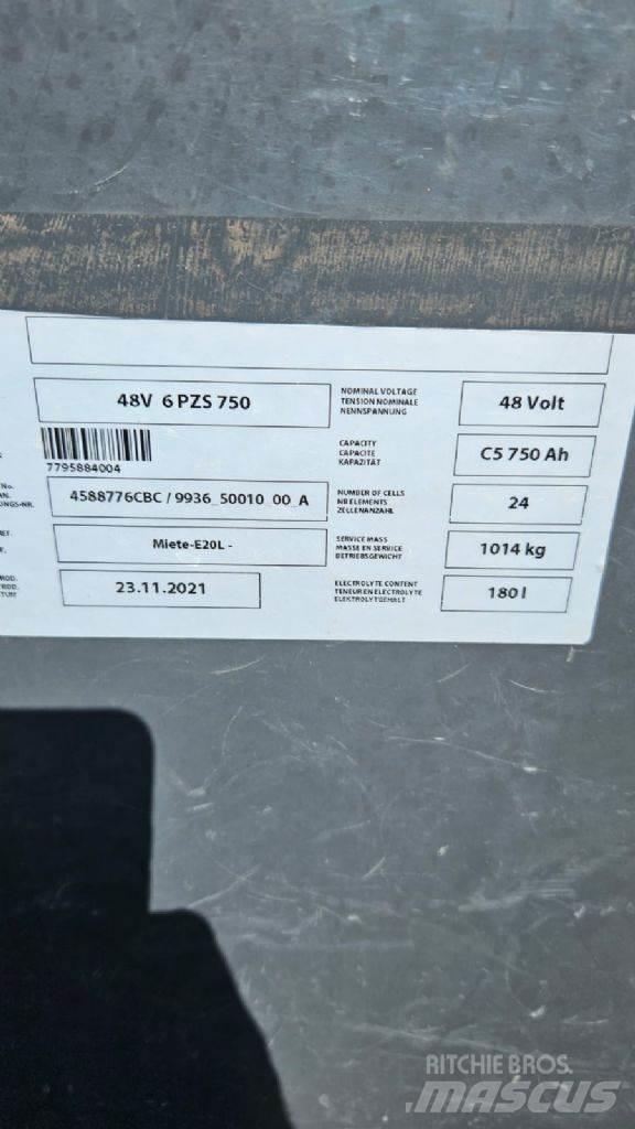 Linde E 18 L/386 バッテリーフォークリフト