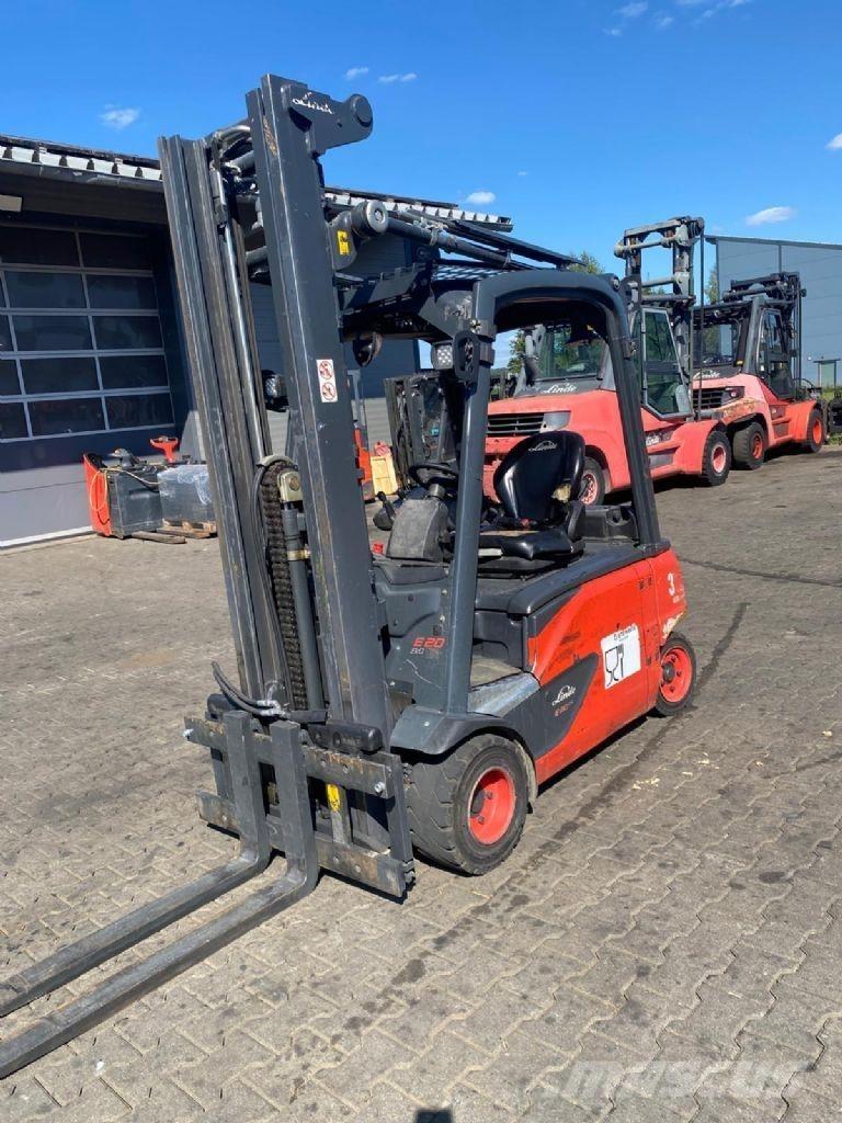 Linde E 20 PL-02 バッテリーフォークリフト