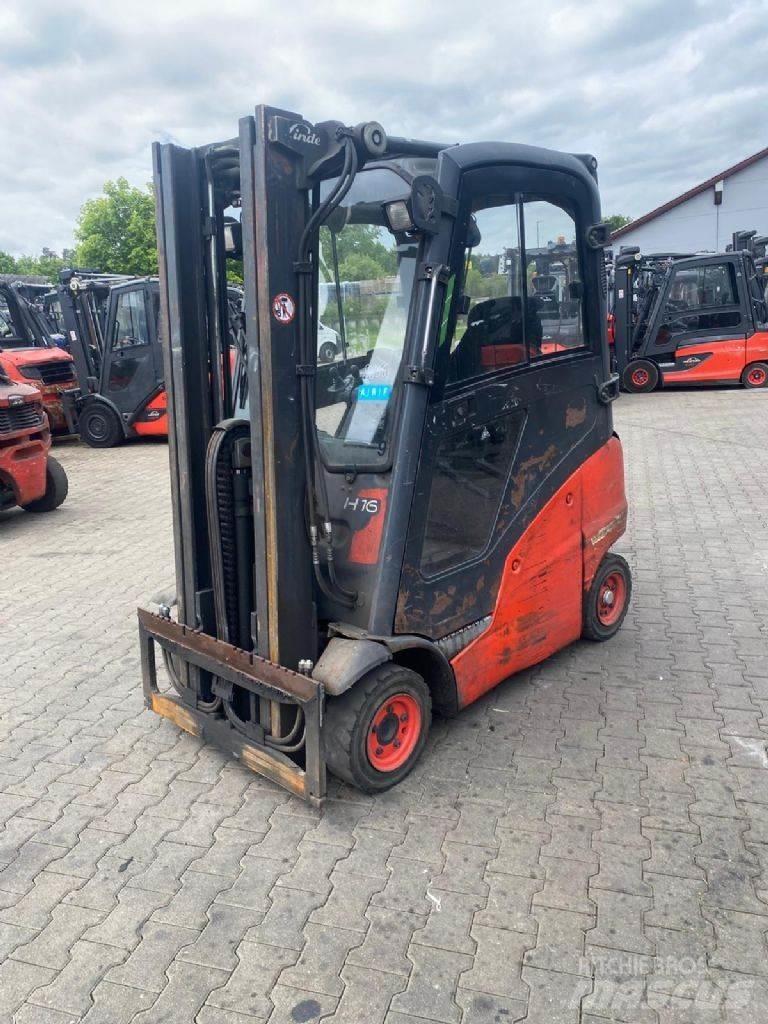 Linde H 16 T LPGフォークリフト
