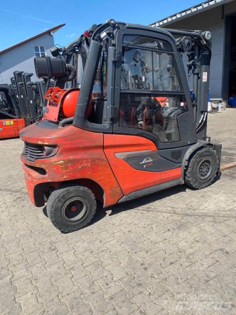 Linde H 35 T-01 LPGフォークリフト