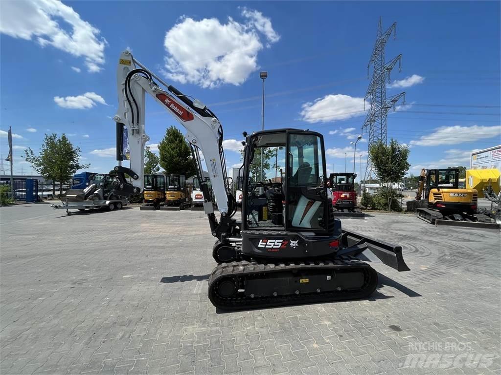 Bobcat E 55 z ミニ油圧ショベル 7t以下（ミニユンボ・ミニディガー）