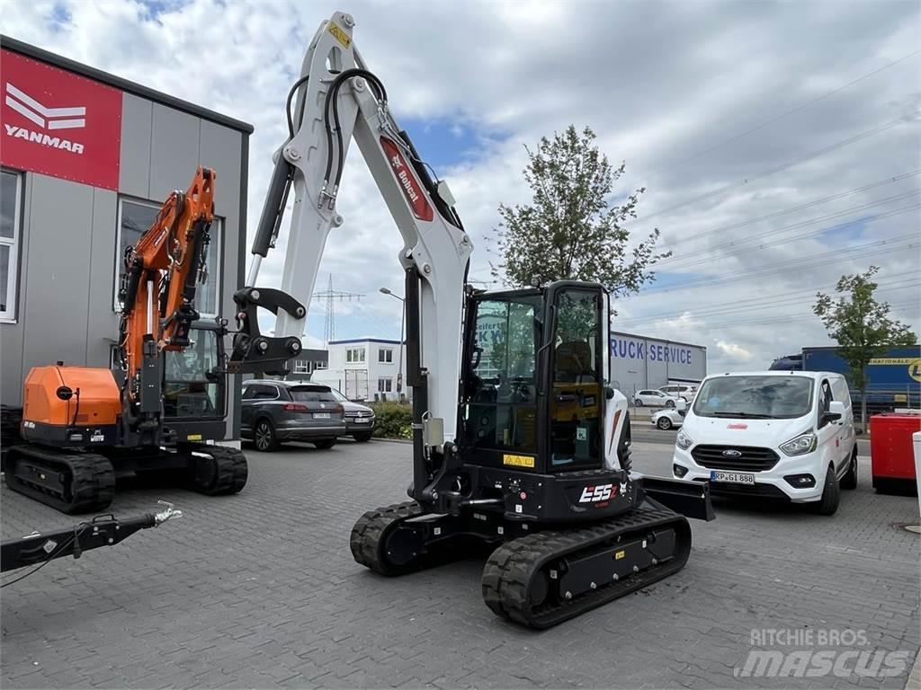 Bobcat E 55 z ミニ油圧ショベル 7t以下（ミニユンボ・ミニディガー）